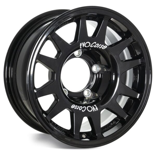 Second image of Suzuki Jimny Alloy wheel DakarZero 7×15″, ET -25, PCD 5×139.7, CB 108.3 – Glossy Black
